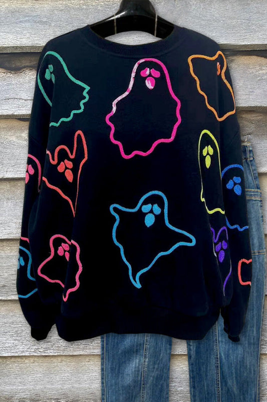 Rainbow Boo Sweatshirt